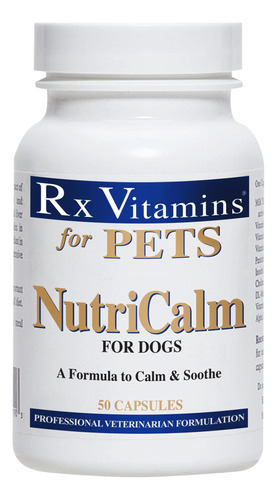 Rx Vitamins Nutricalm Para Perros - Formula Veterinaria Para