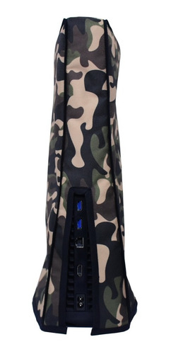 Imagen 6 de 7 de Kit Camuflado 1 Funda Vertical Ps5/play5 + 1 Funda Joystick