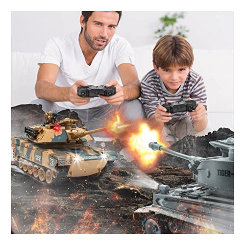 Juguete A Control Remoto Supdex Tanque Camo