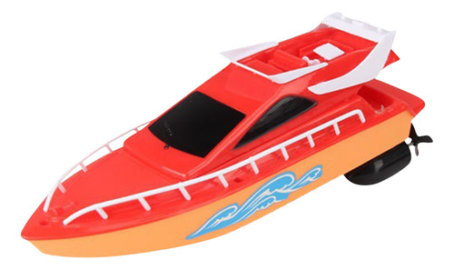 Lancha Motora C Cool Red Water Con Control Remoto Para Niños