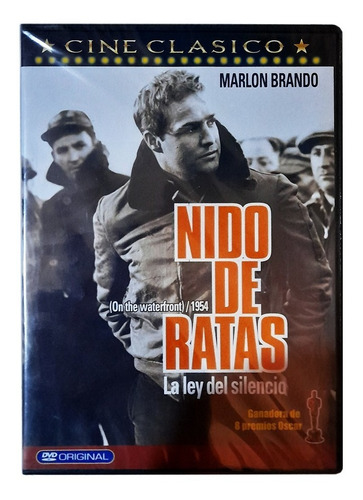 Dvd Nido De Ratas, Marlon Brando, Hd Calidad, Nuevo Sellado