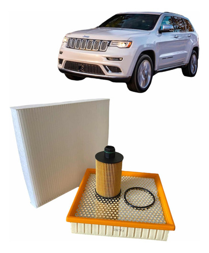 Filtro Aceite Aire Polen Jeep Grand Cherokee 3.0 2015 2016