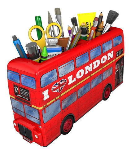 Autobús Londres Rompecabezas 3d Ravensburger. 216 Piezas