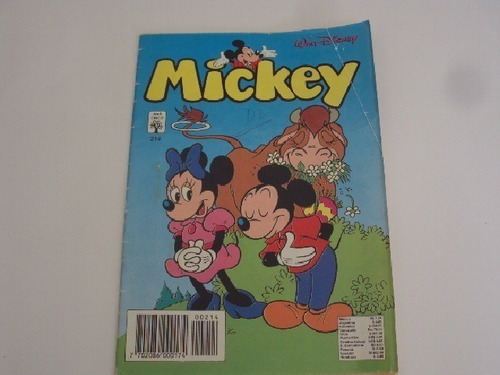 Historieta Disney Mickey # 214 Abril Cinco 