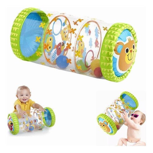 Gxt Rodillo / Cilindro Inflable For Bebé Estimulación Gateo