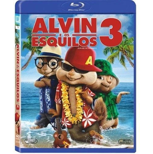 Alvin E Os Esquilos 3 - Blu-ray - Justin Long