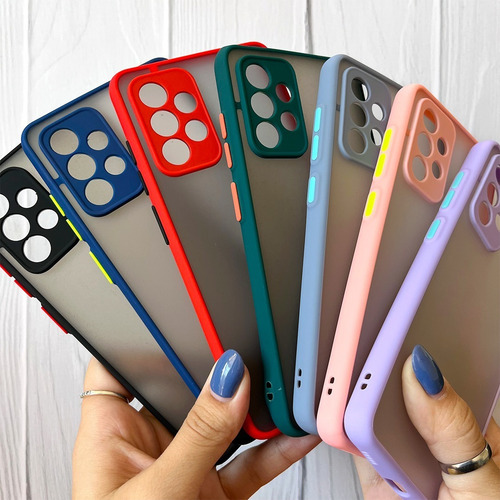 Imagen 2 de 6 de Funda Bumper Cubre Camara Samsung Linea A - Coolcase