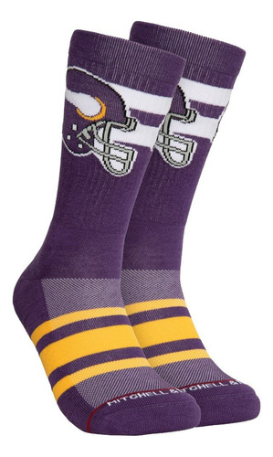 Lateral Crew Socks Minnesota Vikings S/m