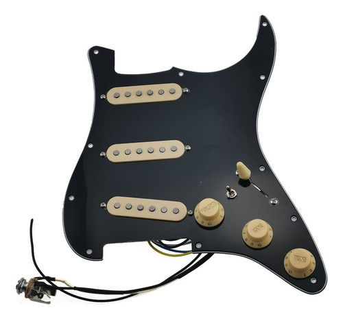 Pastillas Guitar Sss Single Coils Loaded Pickguard