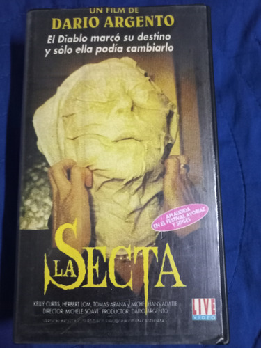 La Secta Dario Argento Vhs Pelicula ...leer Descripcion. (Usado)