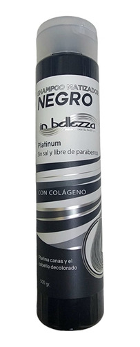 Shampoo Matizador  Inbellezza Con Colágeno 500ml