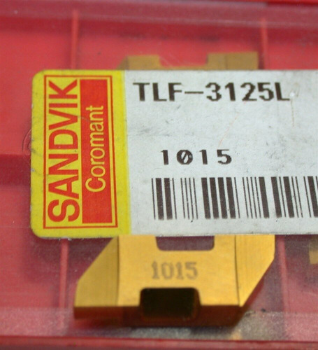 Lot Of 4 New Sandvik Top Lok Grooving Carbide Inserts Tl Ttd