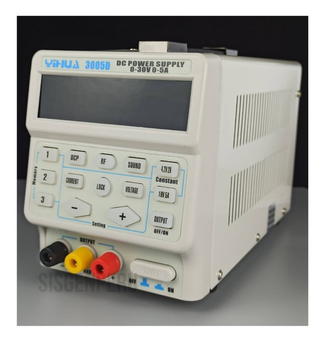 Imagen 5 de 9 de Fuente De Alimentación 3005d Yihua 5a (5-digitos)