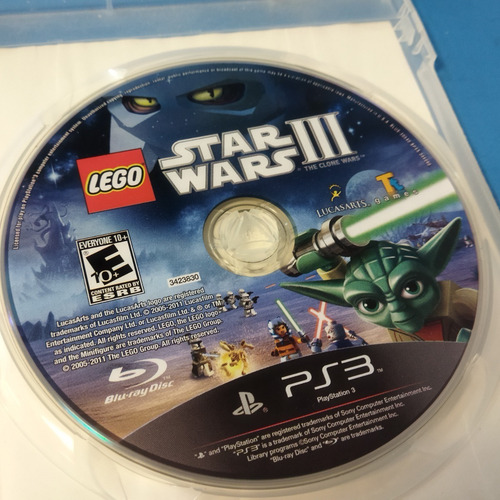 Lego Star Wars Iii Clone Wars Playstation 3 Juego Físico (Usado)