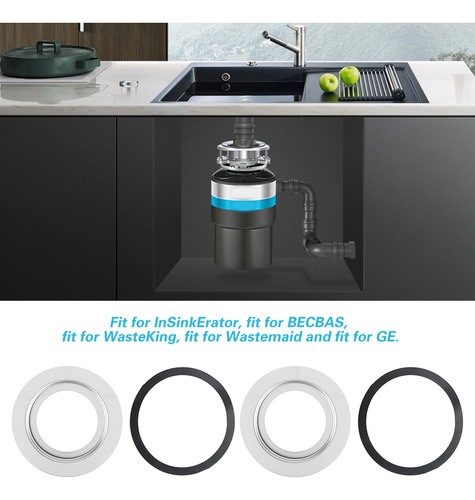 Adaptador Para Triturador De Alimentos De Acero Inoxidable D