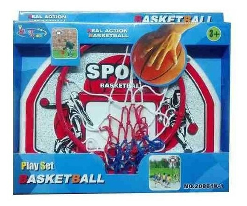 Cancha Basketball Juego Set Sport Baloncesto 2088k-1