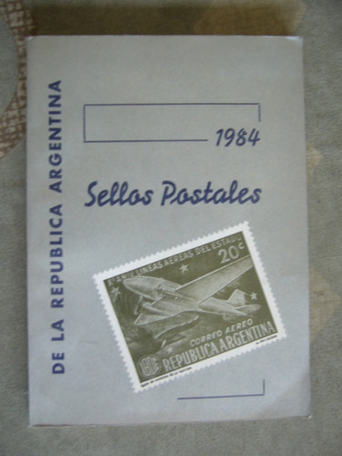 Sellos Postales De La República Argentina 1984 / Libro