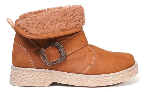 Borcegos con online corderito mujer