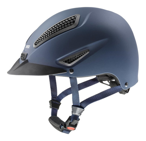 Equitacion Para Mujer Hombr Azul Xs-s Casco Ajustable