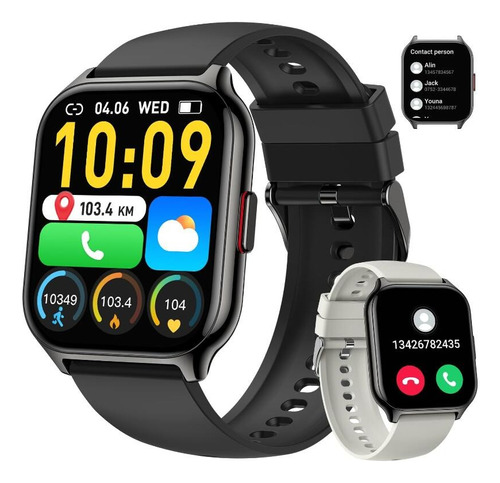 Reloj Inteligente Para Llamadas Bluetooth Con Rastreo Gps