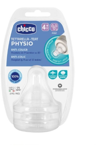 Chicco Tetina Physio Anti Colic X2unid