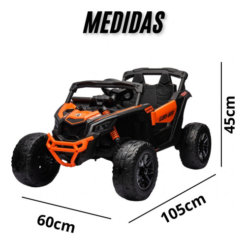 Carrinho Elétrico Infantil Mini Maverick 24v Com Tela Lcd