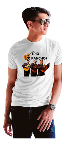 Playera De Dama Y Hombre Trio Musical Los Panchos Disco