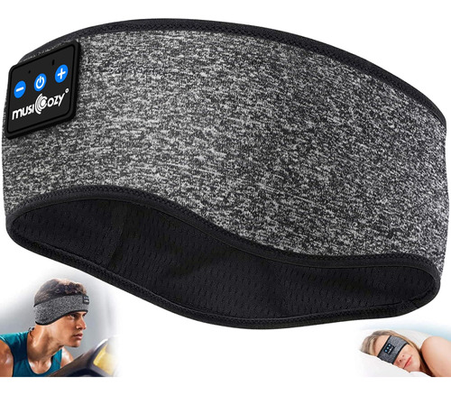 Musicozy Auriculares Bluetooth 5.2 Con Diadema Para Dormir, 