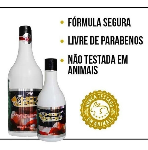 Imagem 5 de 6 de Hot Iron Realinhamento Térmico 1 Litro + 250 Ml De Brinde