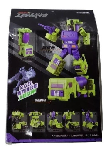 Transformers Constructicons 6 Para Formar Devastator G1