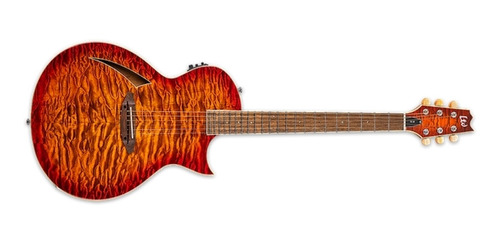 Guitarra Electroacustica Esp/ltd Tl-6 Tiger Eye Burst 