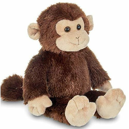 Columpios De Rodón Suave Mono Peluche Animal, 15 Fn45l