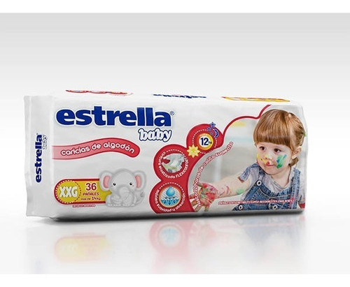 Pañales Estrella Kit 10 Paquetes Xxg X34 Unidades 