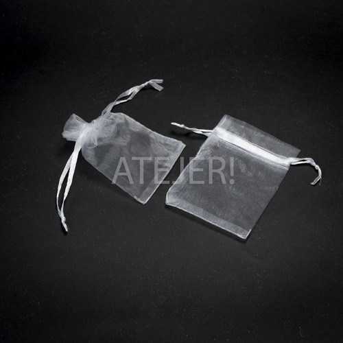 Imagen 4 de 9 de Bolsas De Organza Tul 11 X 15cm X 25 Unid Candy Bar Souvenir