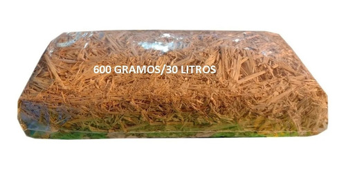 Imagen 1 de 10 de Mulching 600 Gramos / 30 Litros Paja De Trigo Sustrato 