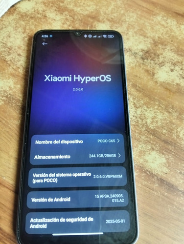 Xiaomi Poco Poco C65 Dual Sim 256 Gb Lavanda 8 Gb Ram (Usado)