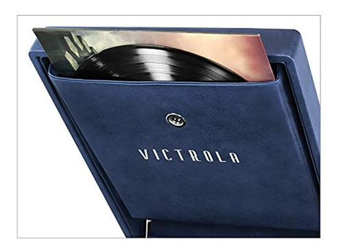 Victrola Reproductor Grabador Bt 5 En 1 Cd Radio Lps 3 V