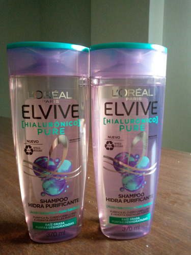 Shampoo Elvive Hialurónico Pure