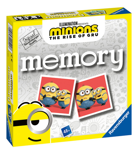 Juego De Memoria Ravensburger Minions 2 The Rise Of Gru Kids