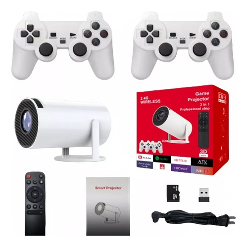 X30 Max 4k - Consola Juegos Retro Con Proyector Tv Box