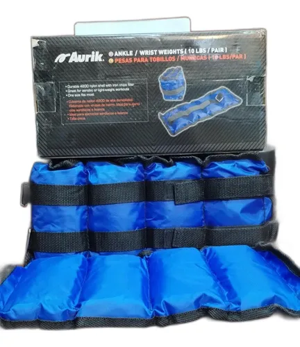 Pesas para Tobillos 3 Kg Sportfitness Tobilleras - Equipos de Gimnasia