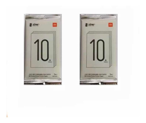 Imagen 5 de 6 de Papel Fotográfico Zink 2x3 Para Canon Huawei Kodak Hp (40un)