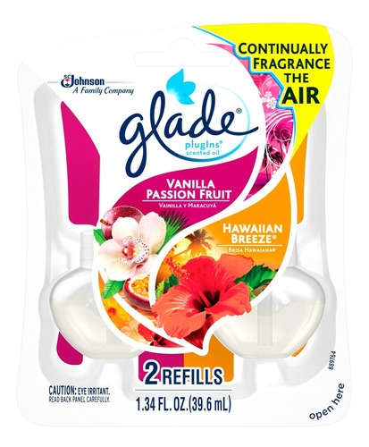 Glade Plugins - Recambios De Aceite Perfumado Para Impresion