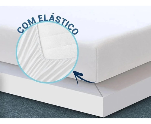 Capa Colchão Queen Impermeável Com Elástico