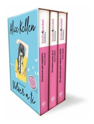 Estuche (3) Libros Trilogia Volver A Ti [ Alice Kellen ] Box