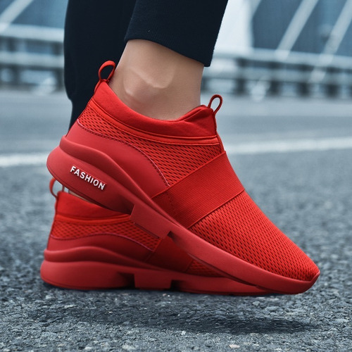 Imagen 7 de 7 de Zapatillas Transpirables Súper Ligeras Para Hombre