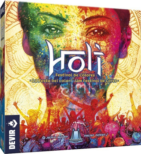 Jogo Holi Um Festival De Cores - Devir - Bonellihq D21