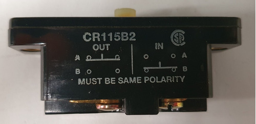Imagen 3 de 5 de Interruptor Ge De Botón Pulsador De Acción Rápida Cr115b2
