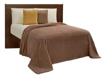 Comprar Cobertor King Size Ligero Textura Suave Calido Cocoa Niagara
