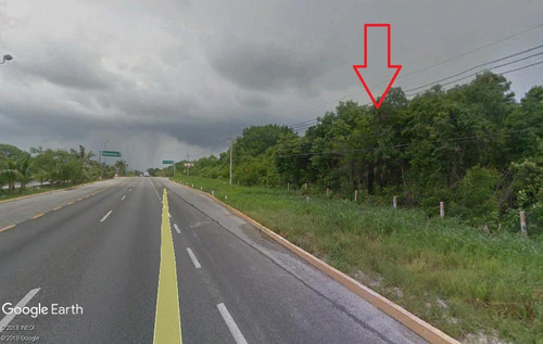 Terreno De 18 Ha En La Riviera Maya, 200 Metros Sobre La Carretera
